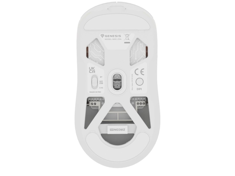 Безжична блутут мишка Genesis NMG-2194 Бял NaN –  BB Мишки