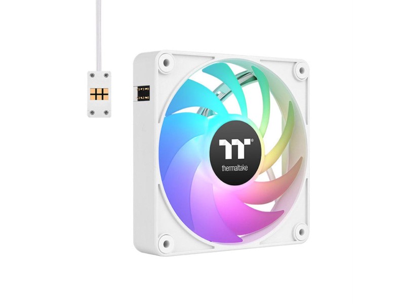 Вентилатор за кутия THERMALTAKE CL-F190-PL12SW-A Ø 12 cm (3 броя) NaN –  BB Бокс вентилатори