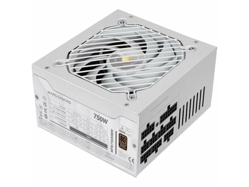 Захранване Mars Gaming MPB750SIMW ATX 750 W 80 Plus Bronze NaN –  BB Захранвания