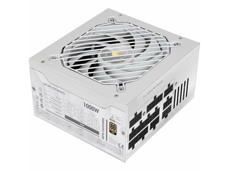 Захранване Mars Gaming MPB1000SIMW ATX 1000 W 80 Plus Gold NaN –  BB Захранвания