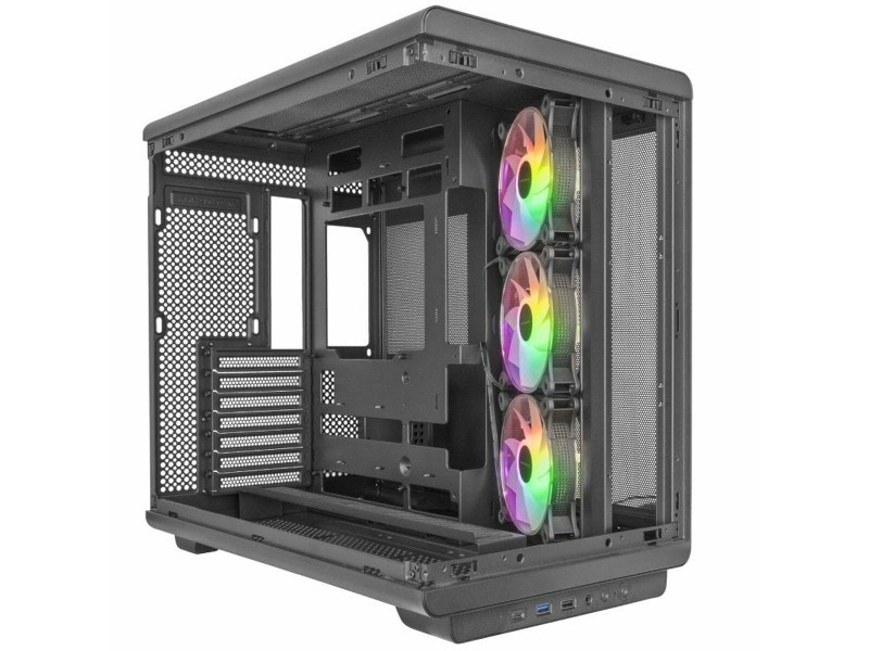 ATX полу-висока кутия Mars Gaming MCREV Черен NaN –  BB Калъфи за настолни компютри