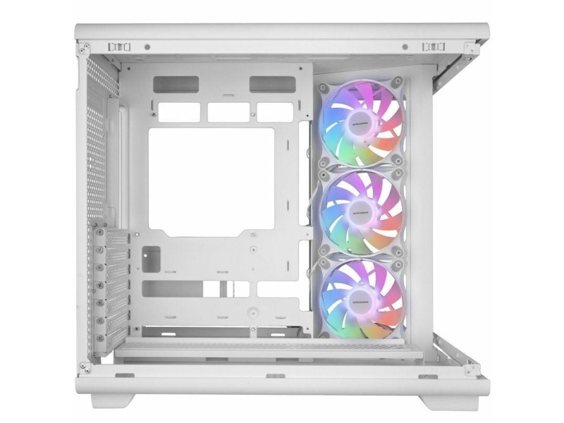ATX полу-висока кутия Mars Gaming MCREVW Бял NaN –  BB Калъфи за настолни компютри