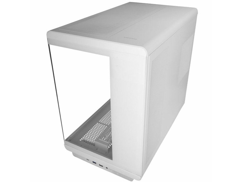 ATX полу-висока кутия Mars Gaming MCREVW Бял NaN –  BB Калъфи за настолни компютри