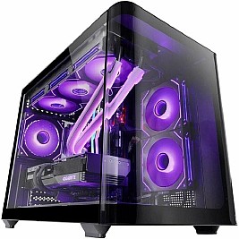 ATX полу-висока кутия Mars Gaming MCFUSIONM Черен