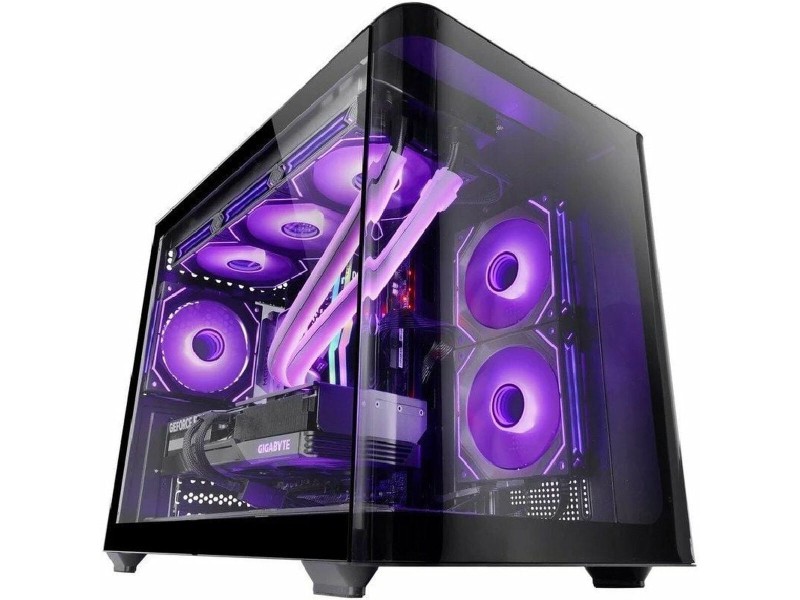ATX полу-висока кутия Mars Gaming MCFUSIONM Черен NaN –  BB Калъфи за настолни компютри