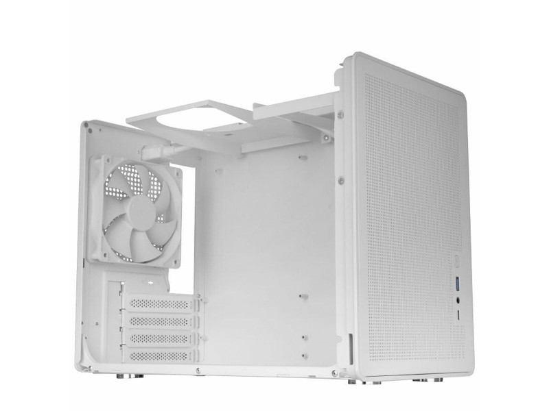 мини висока кутия ATX / ITX Mars Gaming MCXPROW Бял NaN –  BB Калъфи за настолни компютри