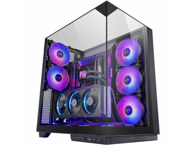 ATX полу-висока кутия Mars Gaming MC3GF Черен NaN –  BB Калъфи за настолни компютри