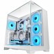 мини висока кутия ATX / ITX Mars Gaming MCVISIONW Бял NaN –  BB Калъфи за настолни компютри