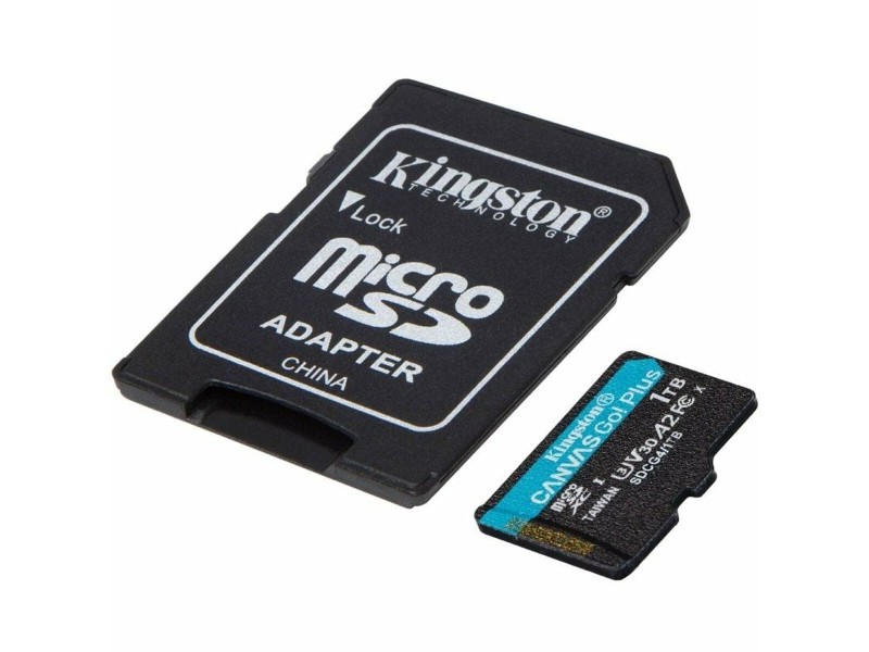 Mикро SD карта памет с адаптер Kingston CANVAS Go! Plus 1 TB NaN –  BB MicroSD карти