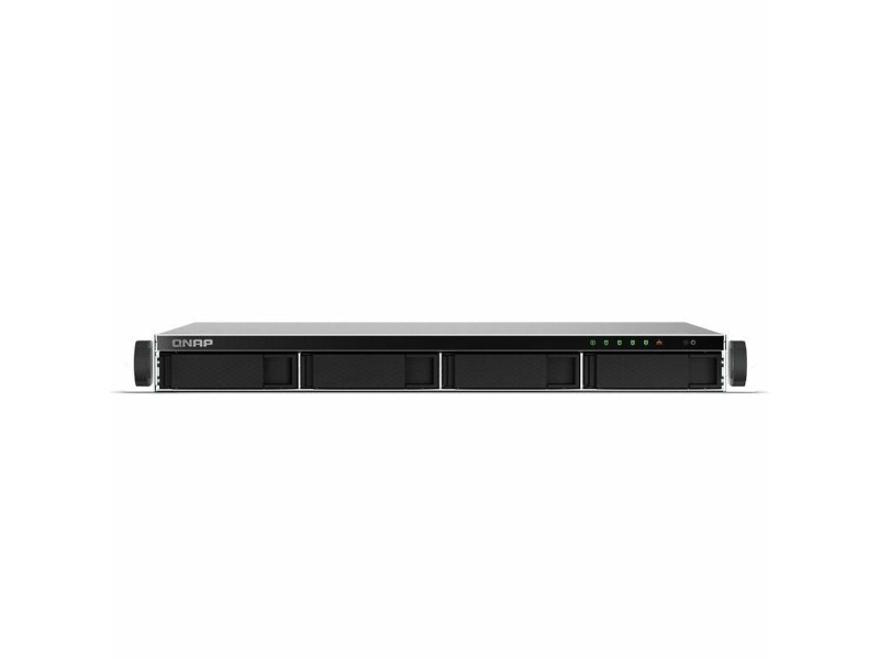 SATA 5.25 калъф за SATA 2.5 Qnap TS-464U-RP Черен NaN –  BB Мрежово прикачено хранилище