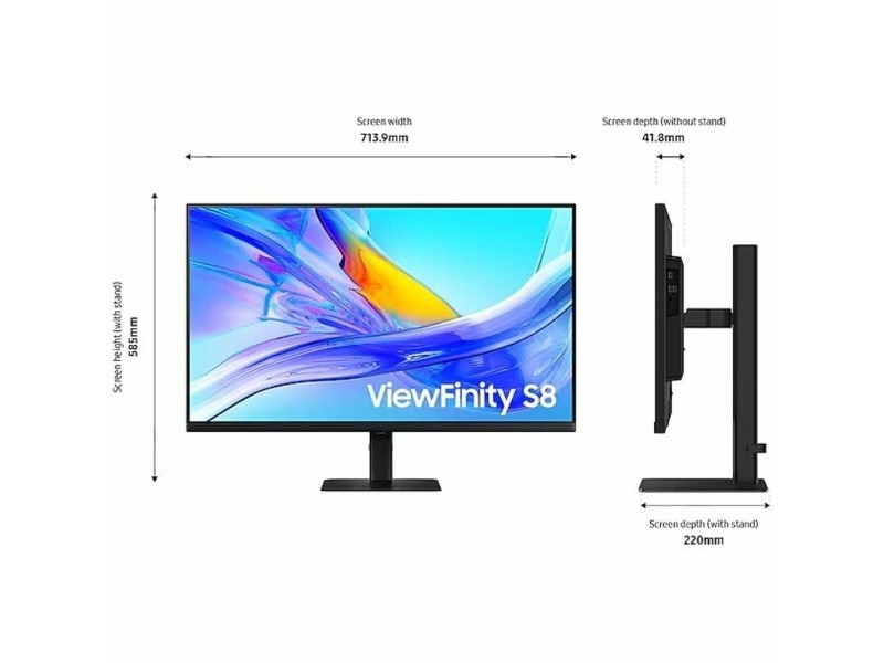 Gaming монитор Samsung LS32D800UAUXEN 4K Ultra HD 32 NaN –  BB Монитори