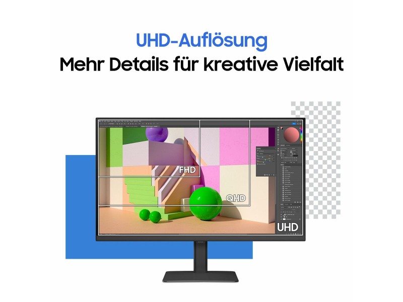 Gaming монитор Samsung LS32D800UAUXEN 4K Ultra HD 32 NaN –  BB Монитори
