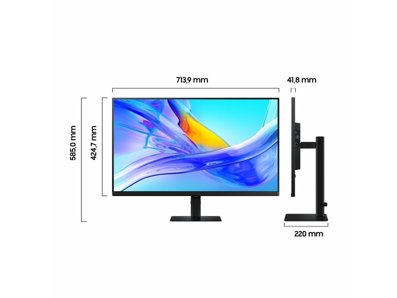 Gaming монитор Samsung LS32D800UAUXEN 4K Ultra HD 32 NaN –  BB Монитори