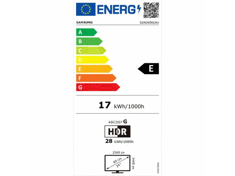 Монитор Samsung LS24D600EAUXEN Quad HD 24 NaN –  BB Монитори
