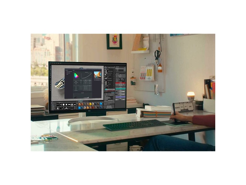 Gaming монитор LG 27UQ850-W 4K Ultra HD 27 NaN –  BB Монитори