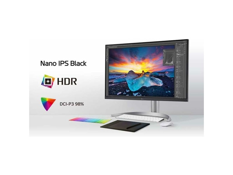 Gaming монитор LG 27UQ850-W 4K Ultra HD 27 NaN –  BB Монитори