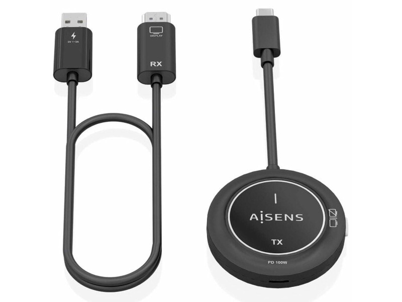 Кабел HDMI Aisens ASWL-H2KC30M004-BK Черен NaN –  BB HDMI кабели
