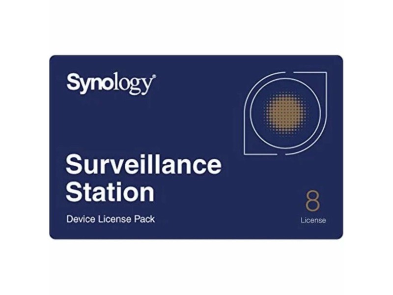 Мрежа за съхранение Synology LICENSE PACK 8 Черен NaN –  BB Мрежово прикачено хранилище