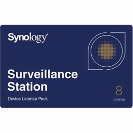 Мрежа за съхранение Synology LICENSE PACK 8 Черен