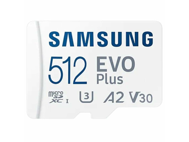 Mикро SD карта памет с адаптер Samsung EVO Plus 2023 512 GB NaN –  BB MicroSD карти
