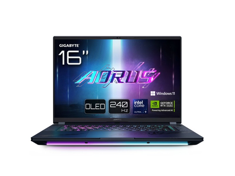 Лаптоп Gigabyte AORUS MASTER 16 BZHC6PTE64SP 16 32 GB RAM 1 TB 1 TB SSD Испанска Qwerty Qwerty португалски език NaN –  BB Лаптопи