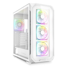 ATX полу-висока кутия Sharkoon AK5G RGB Бял