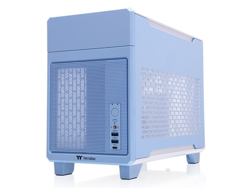 ATX полу-висока кутия THERMALTAKE TR100 Mini Tower Син NaN –  BB Калъфи за настолни компютри