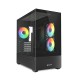 ATX полу-висока кутия Sharkoon MK6 RGB Midi Tower Blanco Бял NaN –  BB Калъфи за настолни компютри