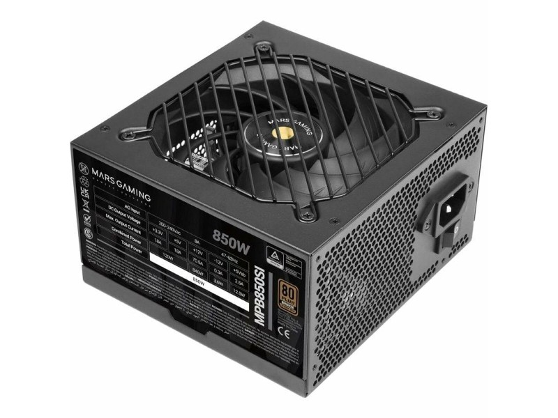 Захранване Mars Gaming MPB850SI ATX 850 W 80 Plus Bronze Захранване Mars Gaming MPB850SI ATX 850 W 80 Plus Bronze NaN – BB Захранвания