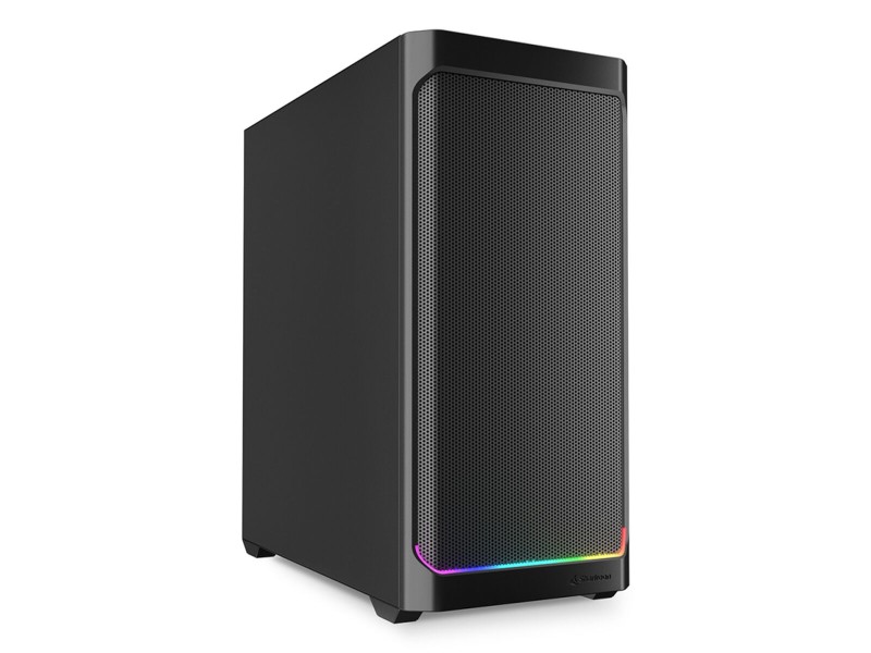 ATX полу-висока кутия Sharkoon AK4 RGB STRIP Черен NaN –  BB Калъфи за настолни компютри