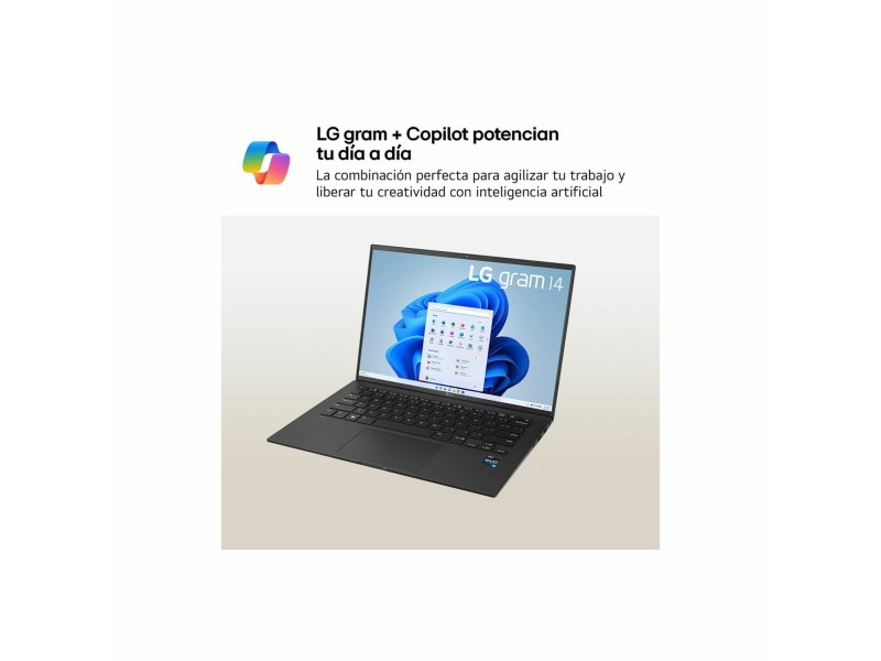 Лаптоп LG 14Z90RU-G.AA55B 14 i5-1334U 16 GB RAM 512 GB 512 GB SSD Испанска Qwerty NaN –  BB Лаптопи