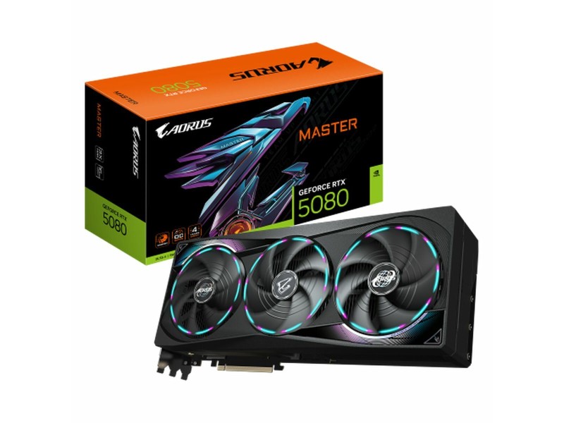 Графична карта Gigabyte GV-N5080AORUS M-16GD 16 GB GDDR6 NaN –  BB Графични карти