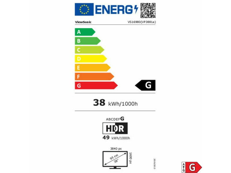 Монитор ViewSonic VP3881A 38 NaN –  BB Монитори