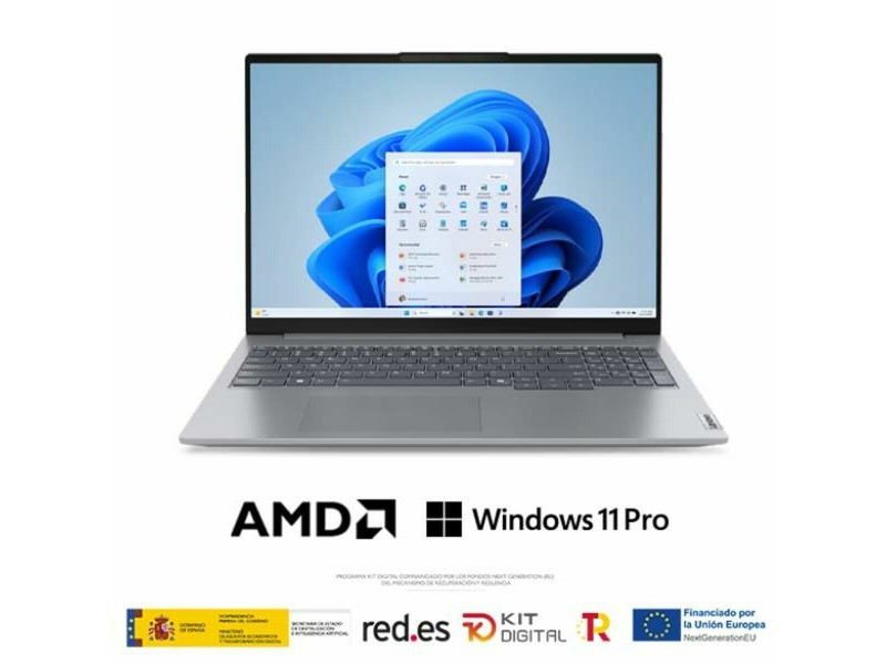 Лаптоп Lenovo 21MW0042SP 16 16 GB RAM 512 GB SSD Испанска Qwerty AMD Ryzen 5 7535HS Лаптоп Lenovo 21MW0042SP 16 16 GB RAM 512 GB SSD Испанска Qwerty AMD Ryzen 5 7535HS NaN – BB Лаптопи