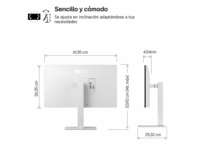 Gaming монитор LG 27US550-W 4K Ultra HD 27 NaN –  BB Монитори