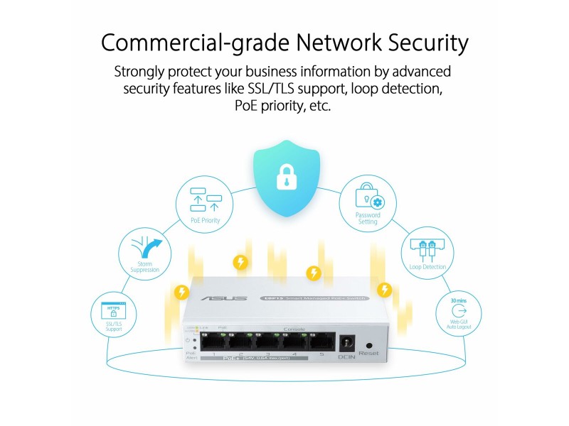 Суич Asus 90IG08D0-MO3B00 NaN –  BB Мрежови комутатори