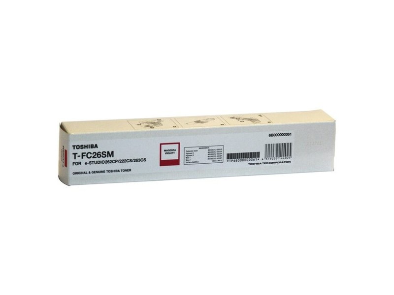 Oригинален тонер Toshiba T-FC26SM Пурпурен цвят NaN –  BB Тонер касети