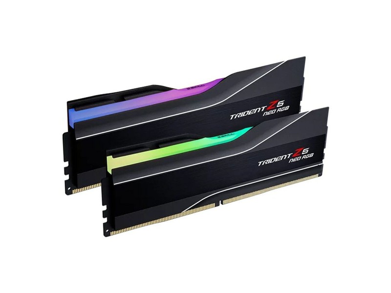 RAM памет GSKILL Trident Z5 Neo RGB F5-6000J2636H32GX2-TZ5NR 64 GB DDR5 6000 MHz RAM памет GSKILL Trident Z5 Neo RGB F5-6000J2636H32GX2-TZ5NR 64 GB DDR5 6000 MHz NaN – BB Основна памет