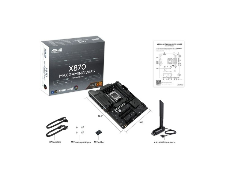 Дънна платка Asus 90MB1LY0-M0EAY0 AMD AM5 AMD X870 NaN –  BB Дънни платки