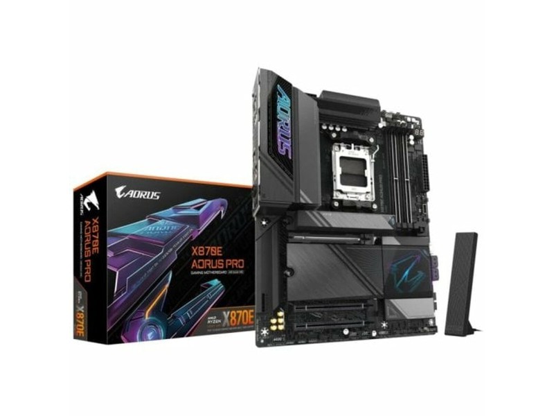 Дънна платка Gigabyte X870E AORUS PRO AMD AMD X870E (AMD) (AMD X870E) AMD AM5 (AMD AM5) NaN –  BB Дънни платки
