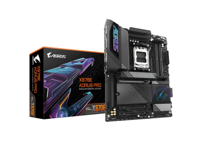 Дънна платка Gigabyte X870E AORUS PRO AMD AMD X870E (AMD) (AMD X870E) AMD AM5 (AMD AM5) NaN –  BB Дънни платки
