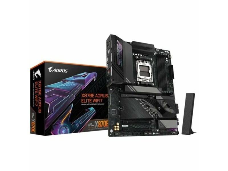 Дънна платка Gigabyte X870E AORUS ELITE WIFI7 AMD AM5 AMD X870E NaN –  BB Дънни платки