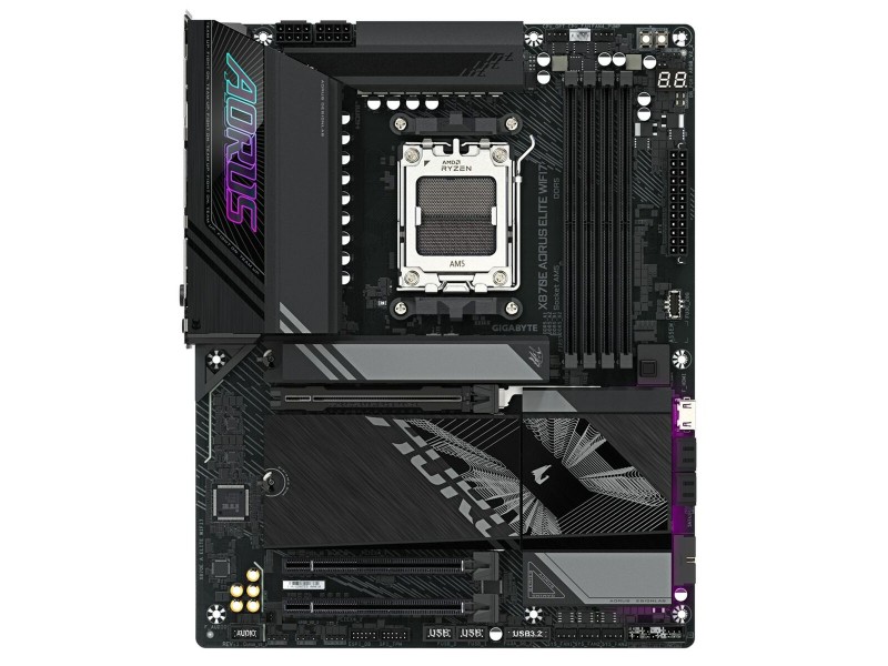 Дънна платка Gigabyte X870E AORUS ELITE WIFI7 AMD AM5 AMD X870E NaN –  BB Дънни платки