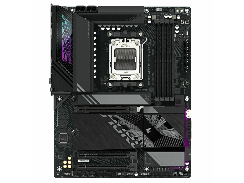 Дънна платка Gigabyte X870E AORUS ELITE WIFI7 AMD AM5 AMD X870E NaN –  BB Дънни платки