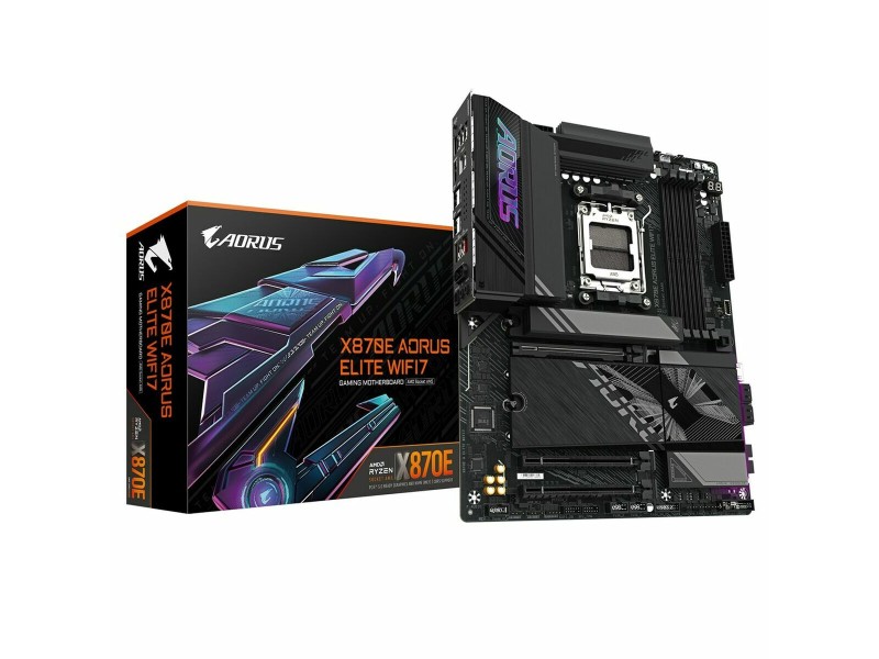 Дънна платка Gigabyte X870E AORUS ELITE WIFI7 AMD AM5 AMD X870E NaN –  BB Дънни платки