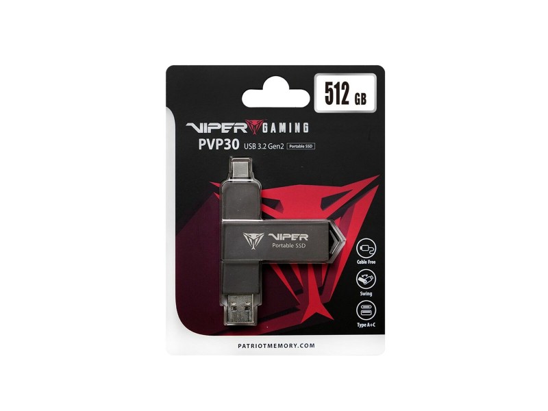 USB стик Patriot Memory PVP30512G28UDG NaN –  BB USB стикове