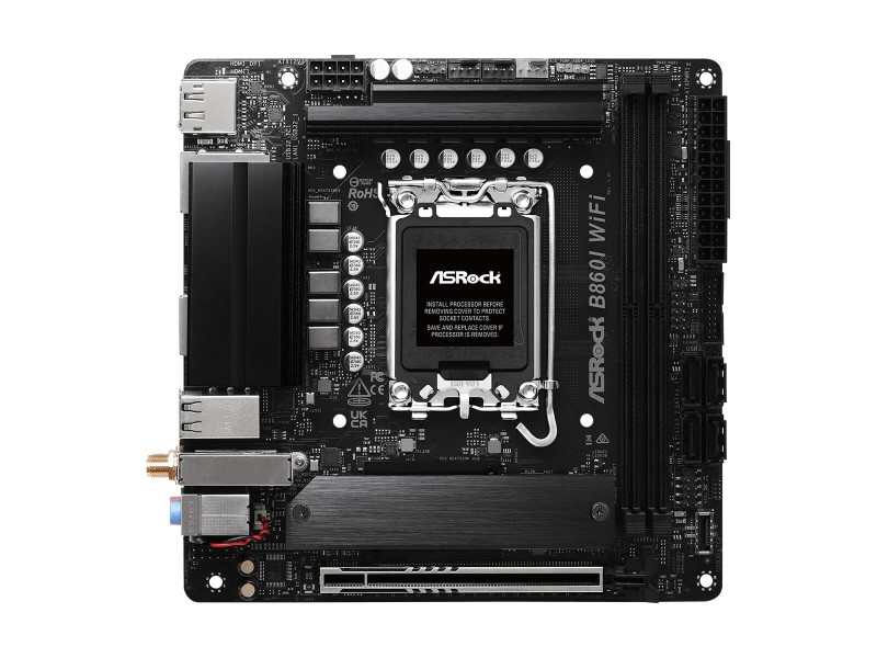 Дънна платка ASRock B860I WiFi Intel B860 LGA 1851 NaN –  BB Дънни платки