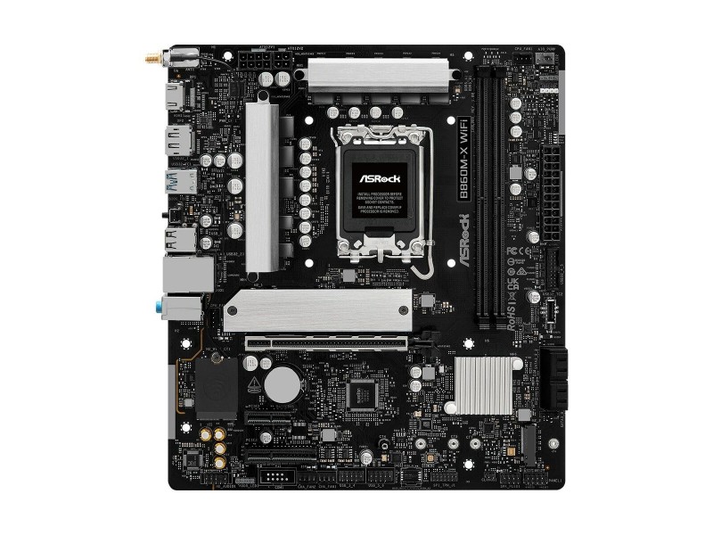 Дънна платка ASRock B860M-X WiFi Intel B860 LGA 1851 NaN –  BB Дънни платки