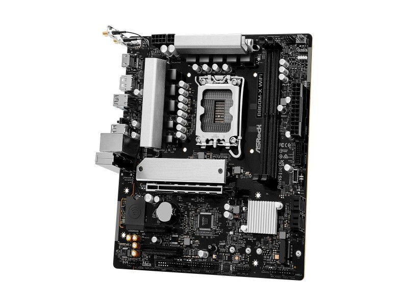 Дънна платка ASRock B860M-X WiFi Intel B860 LGA 1851 NaN –  BB Дънни платки
