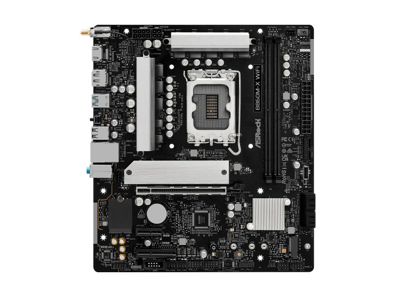 Дънна платка ASRock B860M-X WiFi Intel B860 LGA 1851 NaN –  BB Дънни платки